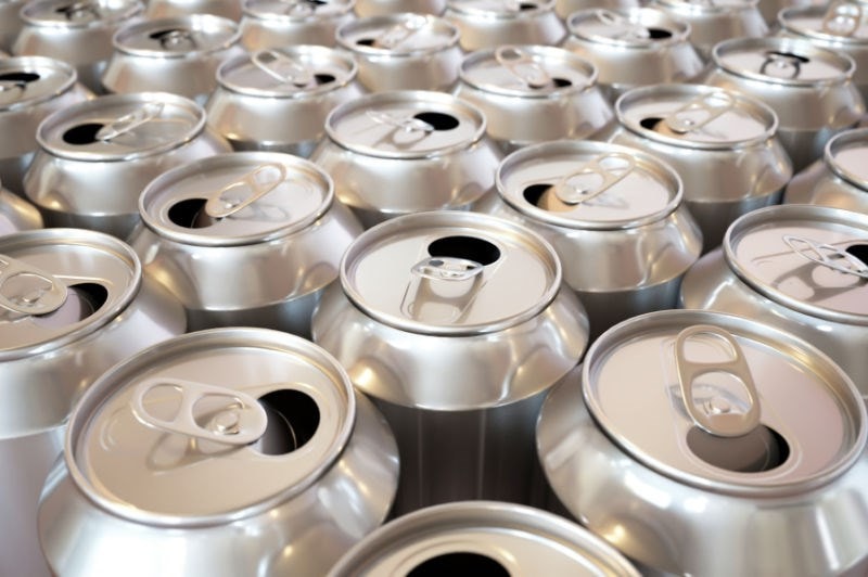 aluminium cans