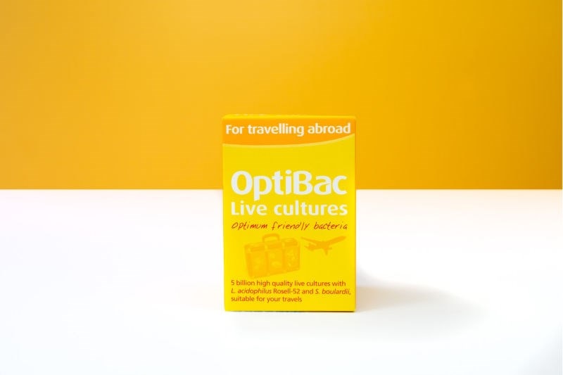 Optibac For travelling abroad