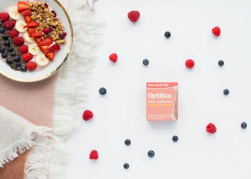 one week flat with fruit bowl