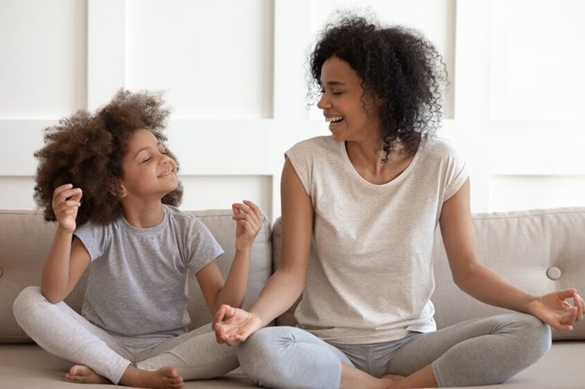 mother daughter yoga