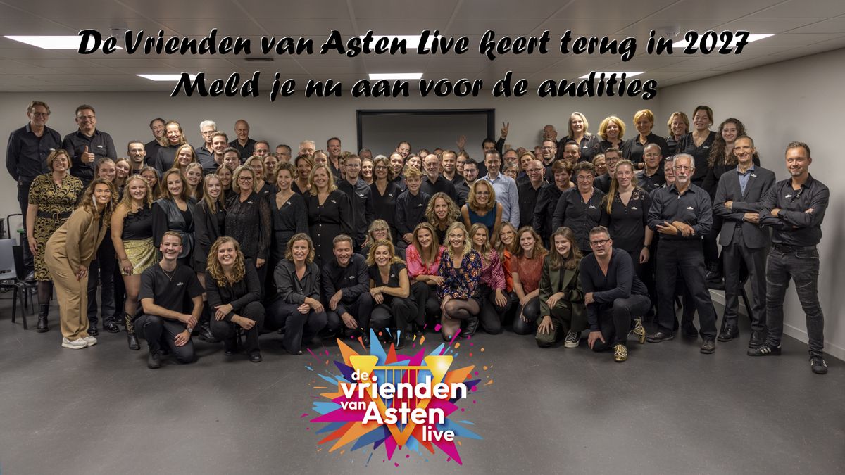 De Vrienden van Asten Live keert terug in 2027 - | Peelkijk