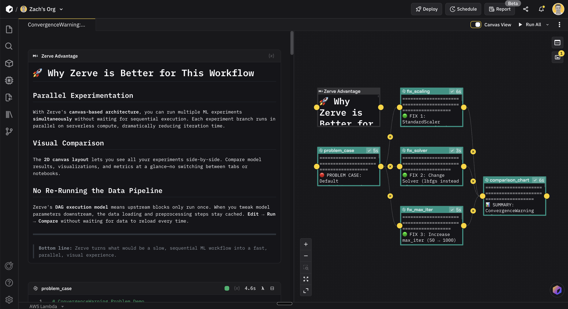 Better workflow