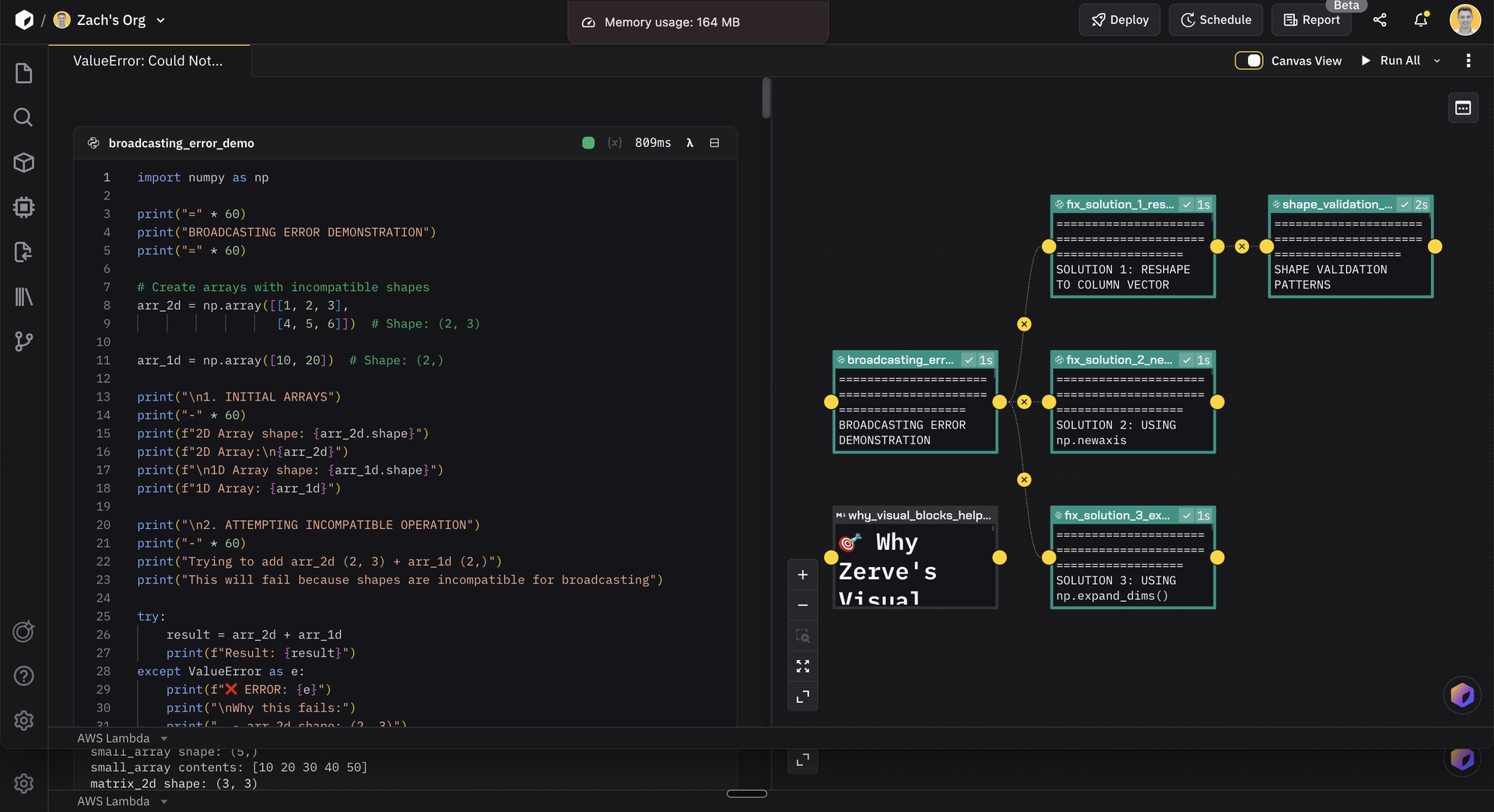 Better workflow