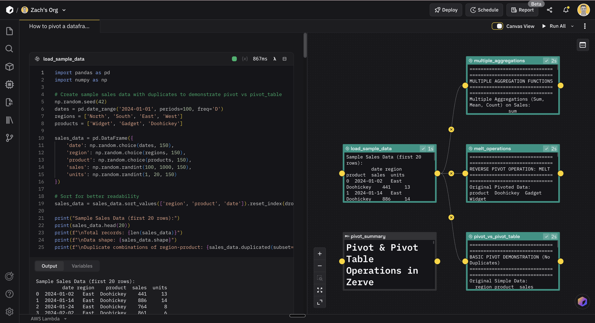 Better workflow