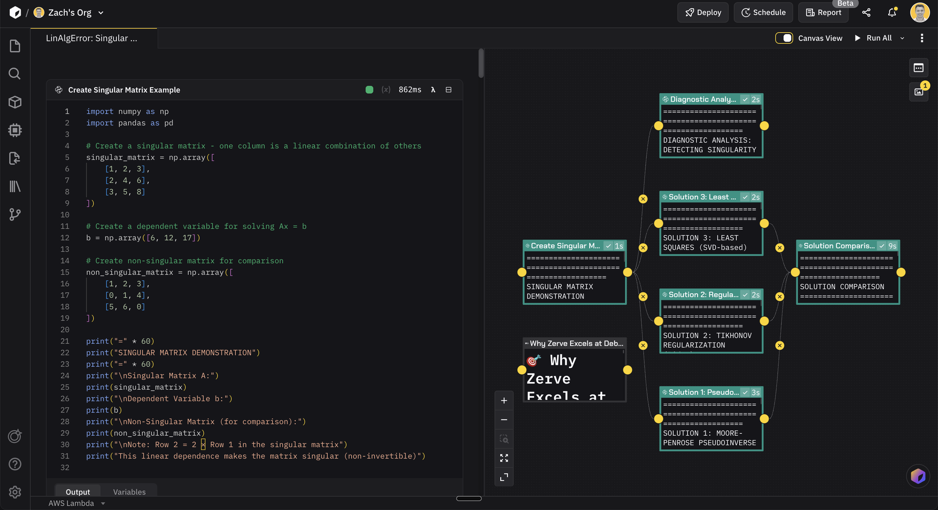 Better workflow