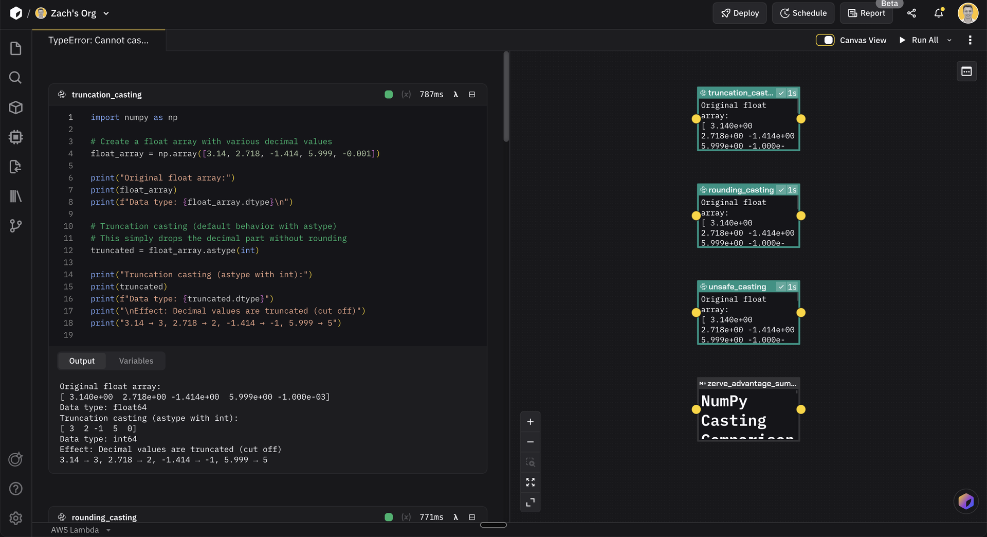 Better workflow