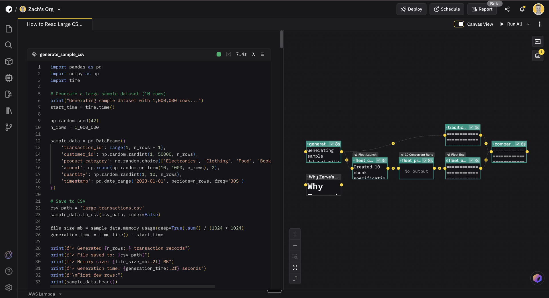 Better workflow