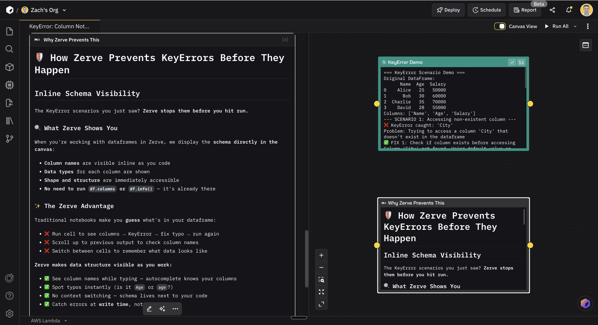 Better workflow