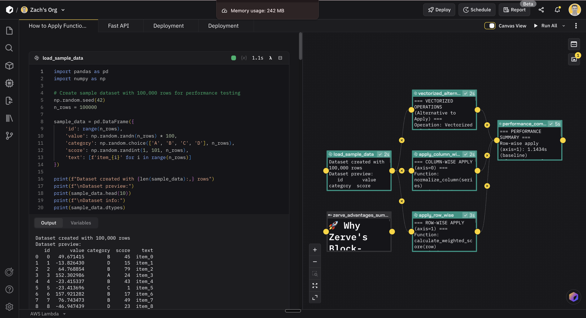 Better workflow