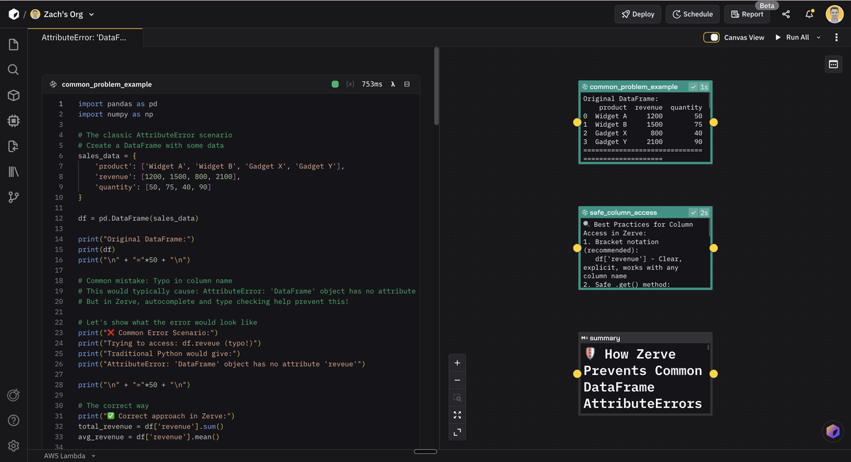Fix Pandas AttributeError: DataFrame Has No Attribute