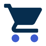 An icon of a shopping cart