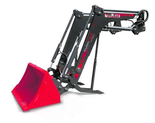 Frontlader von Hydrac mit automatischer Verriegelung
