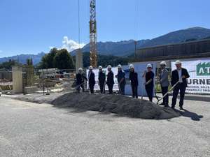 Spatenstich an der LLA Imst