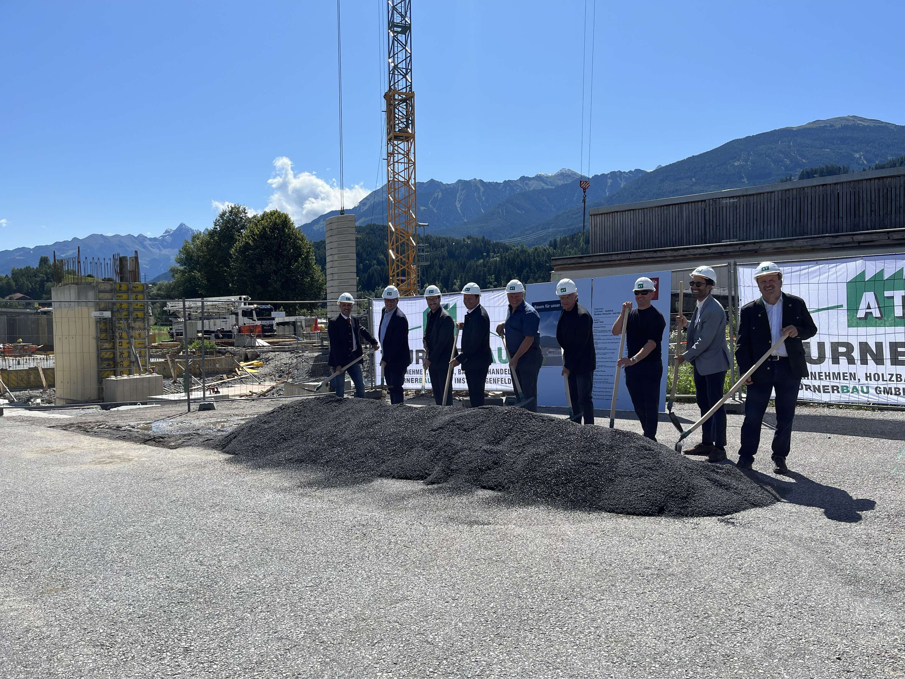 Spatenstich an der LLA Imst