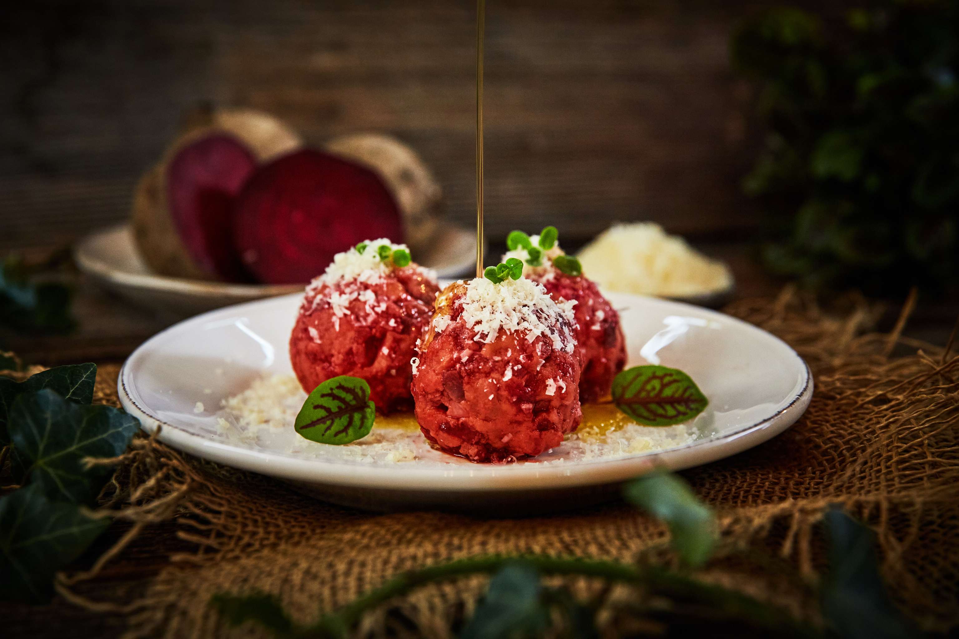 Rote Rüben Knödel
