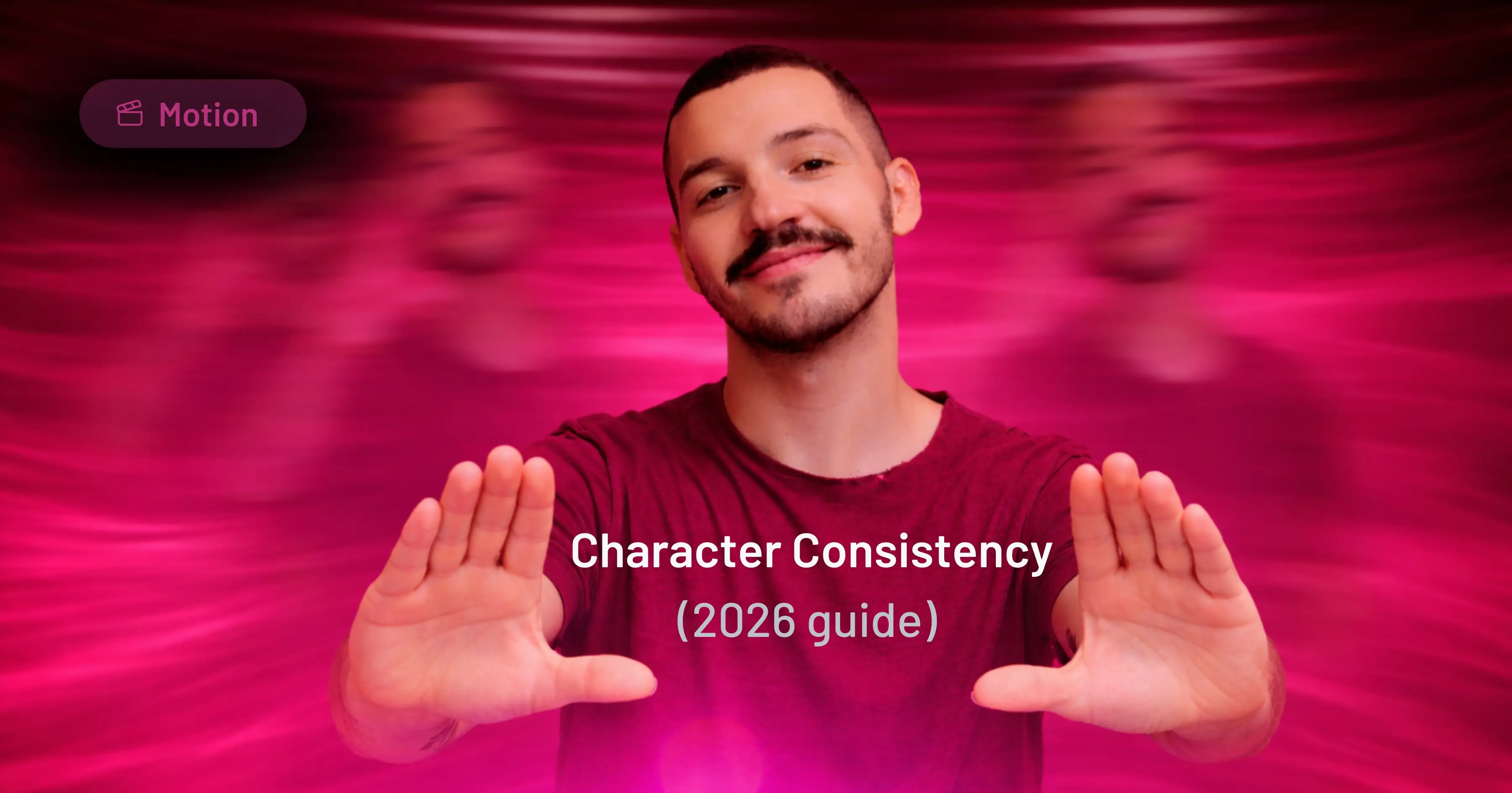 AI video scenes showing consistent character appearance across multiple shots