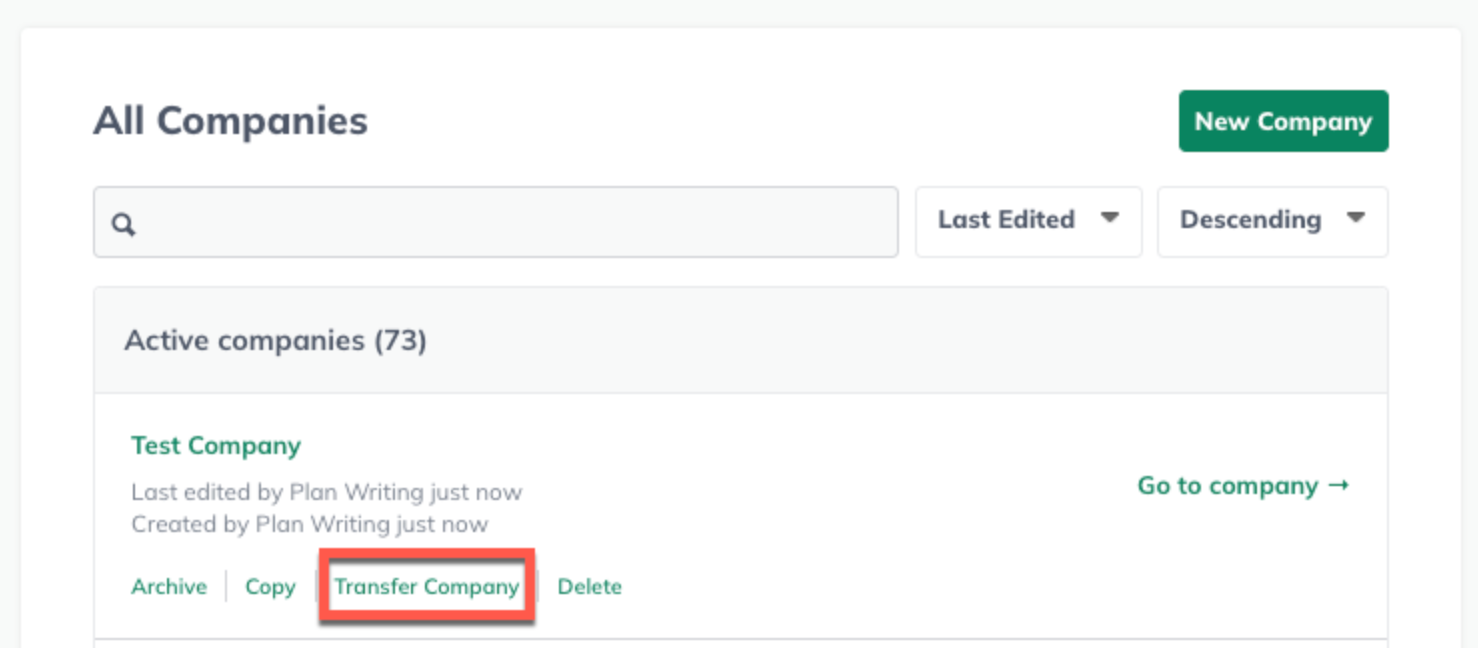 Image: Transfer Company