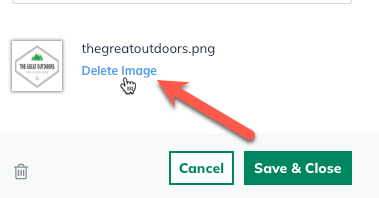 Image: delete partner image