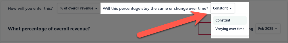 Constant Amount Constant Amount