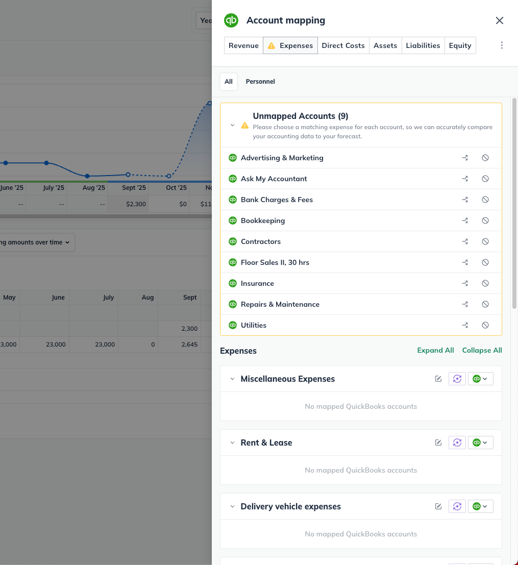 mapping open with editor unmapped