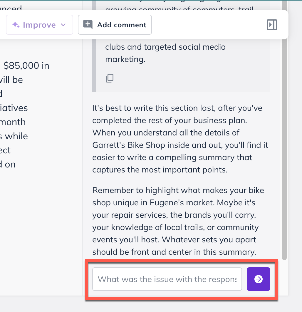 npx thumbs down feedback
