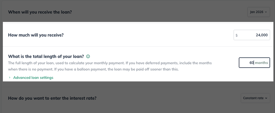 Financing Balloon Payment Terms