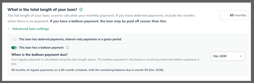 Balloon Payment What's New