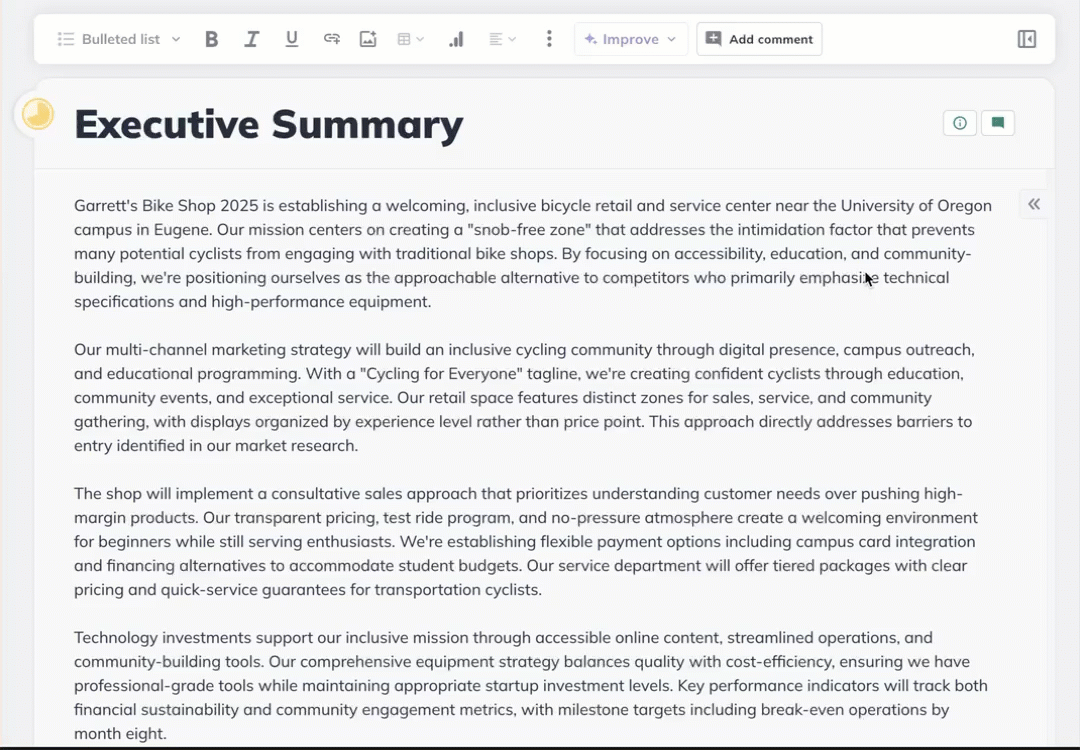 npx chevron specific section slide instructions