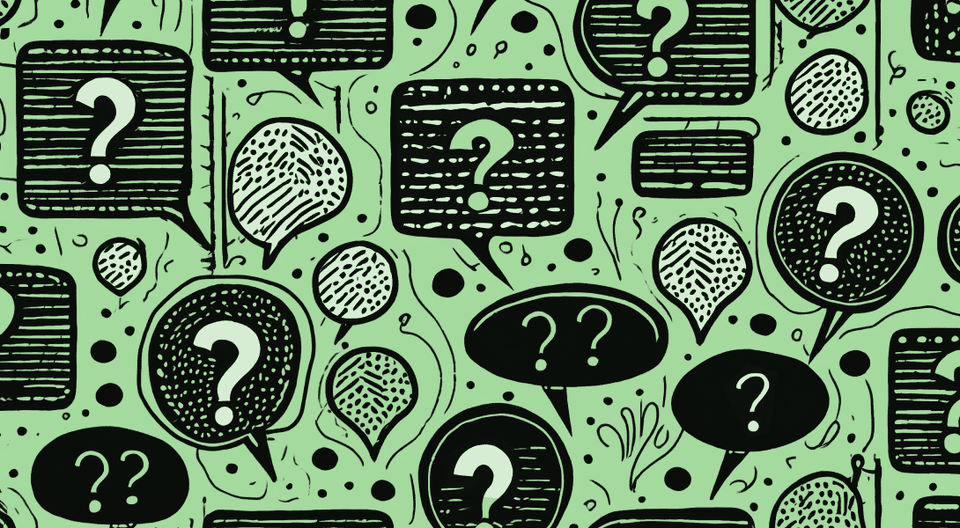 Question chat bubbles
