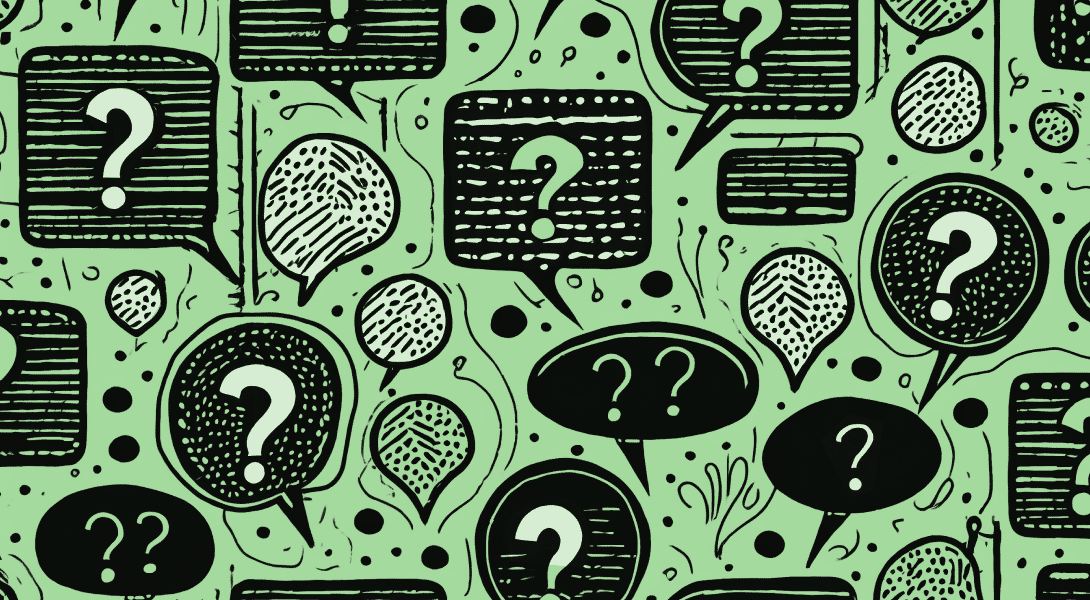 Question chat bubbles