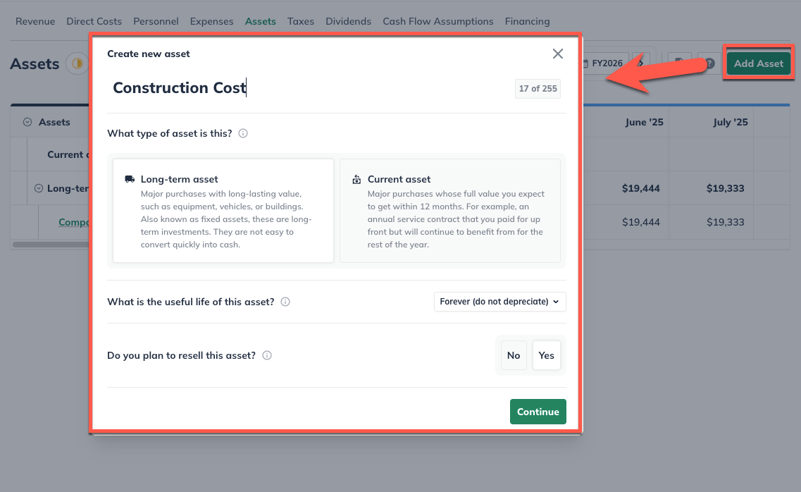 Construction Cost Part 1 Add