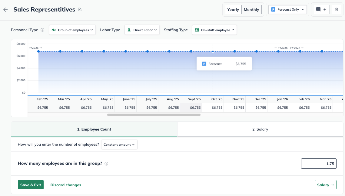 Multiple part timers