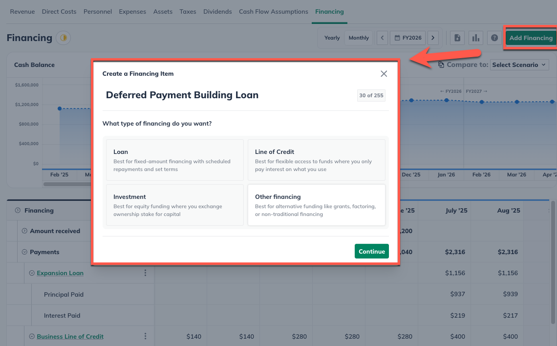 Deferred Payment Building Loan Deferred Payment Building Loan