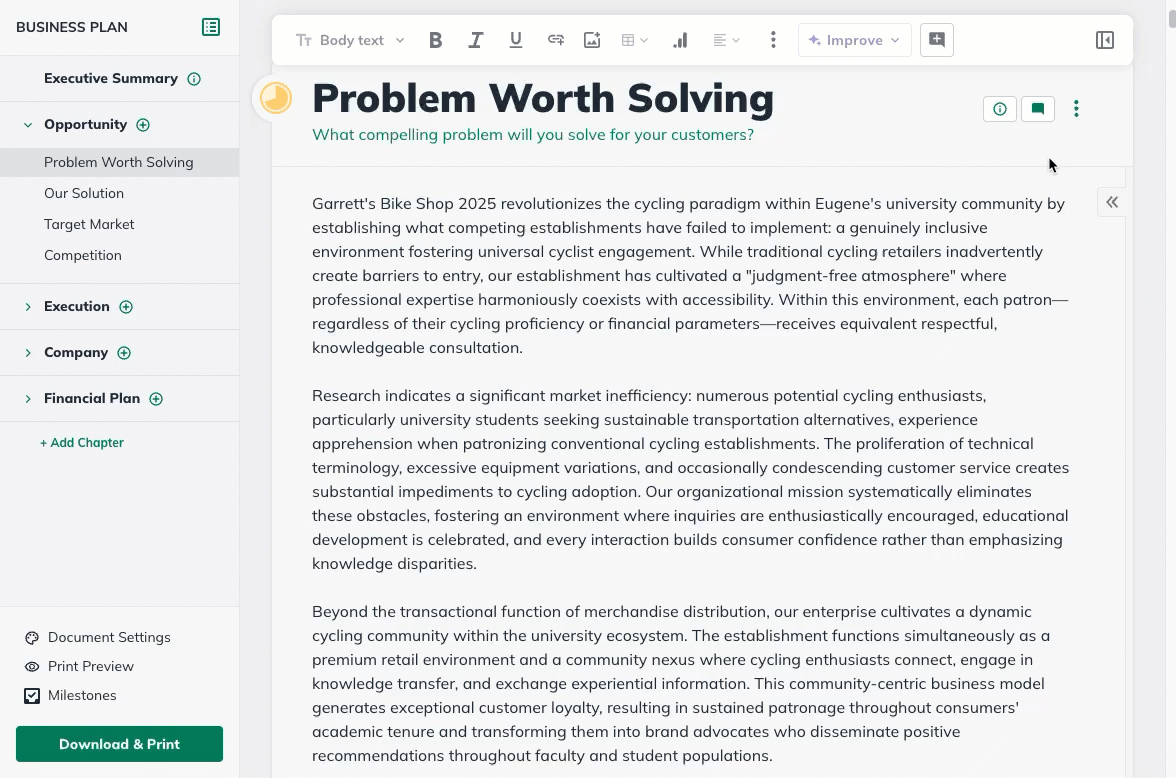 NUX - Plan Instructions Expand