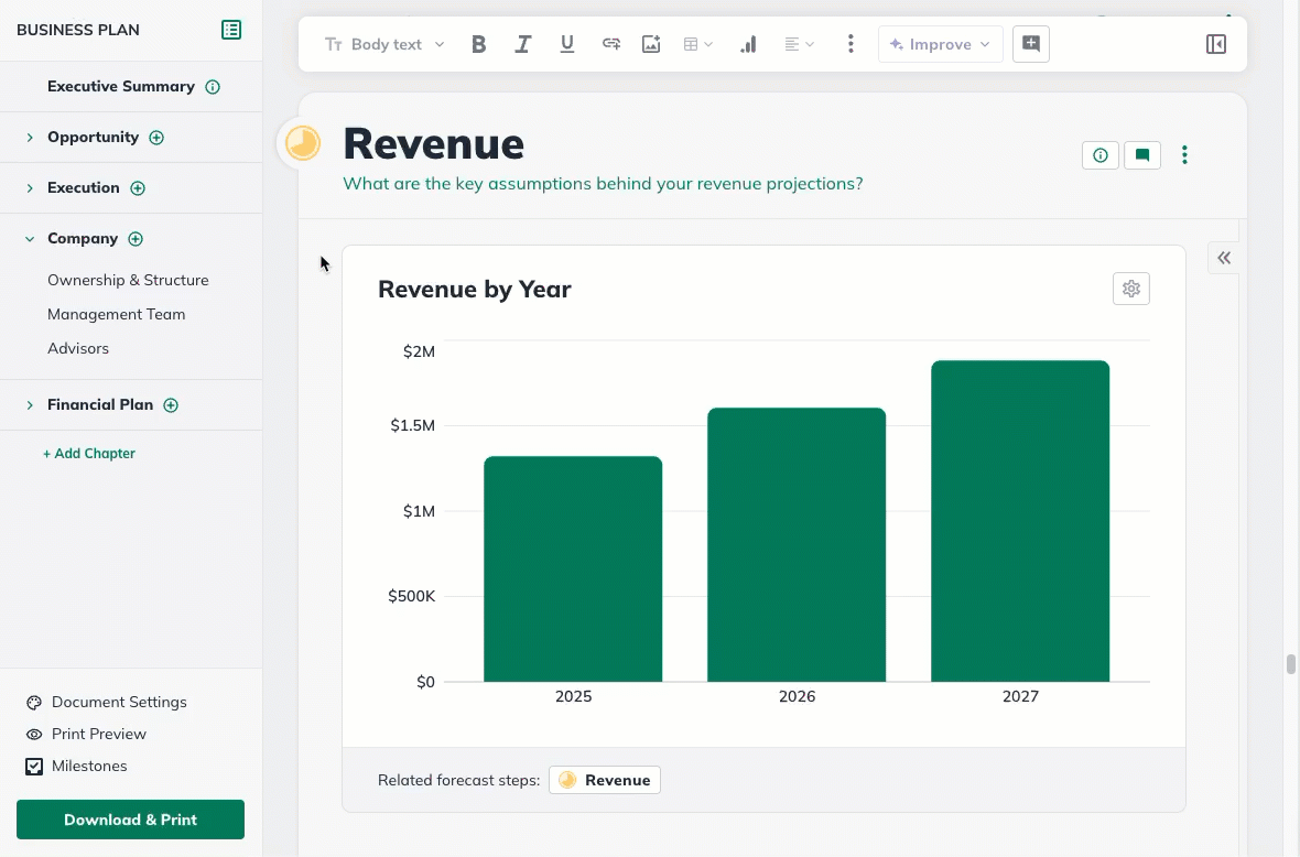 NUX - Add Section to Plan