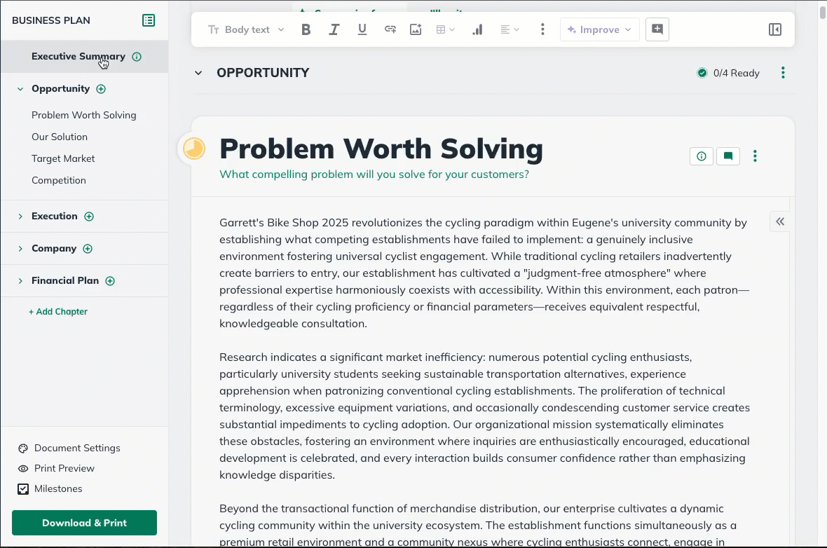 NUX - Navigate Outline