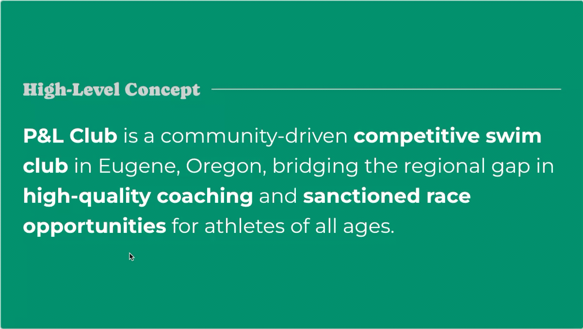 regenerate slide pitch deck