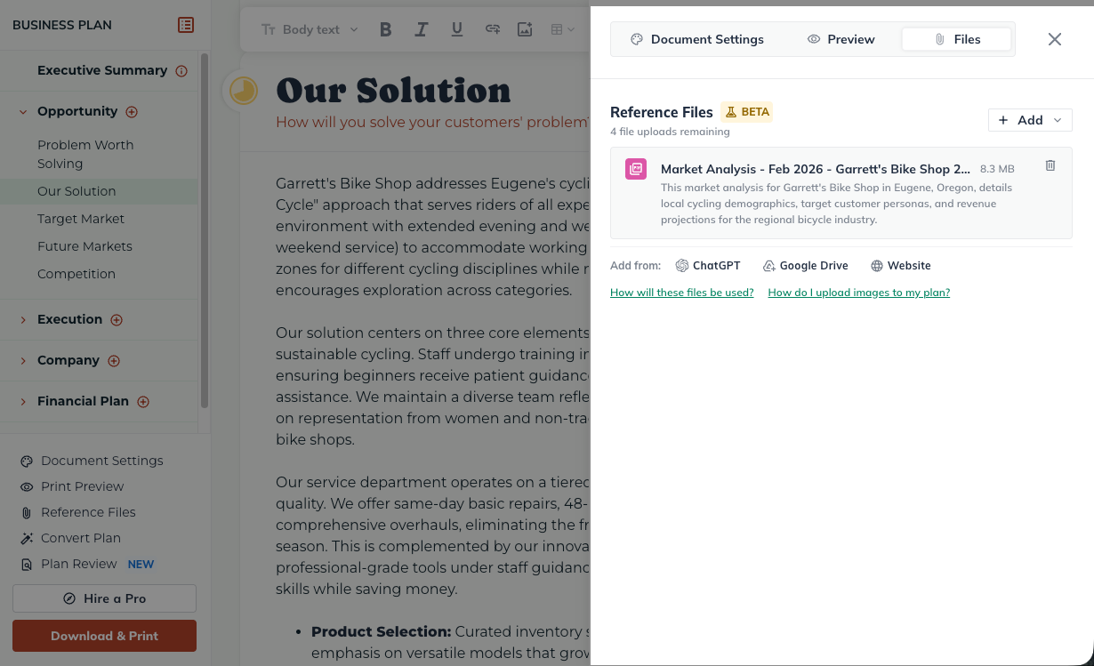 NPX - Reference Files Menu