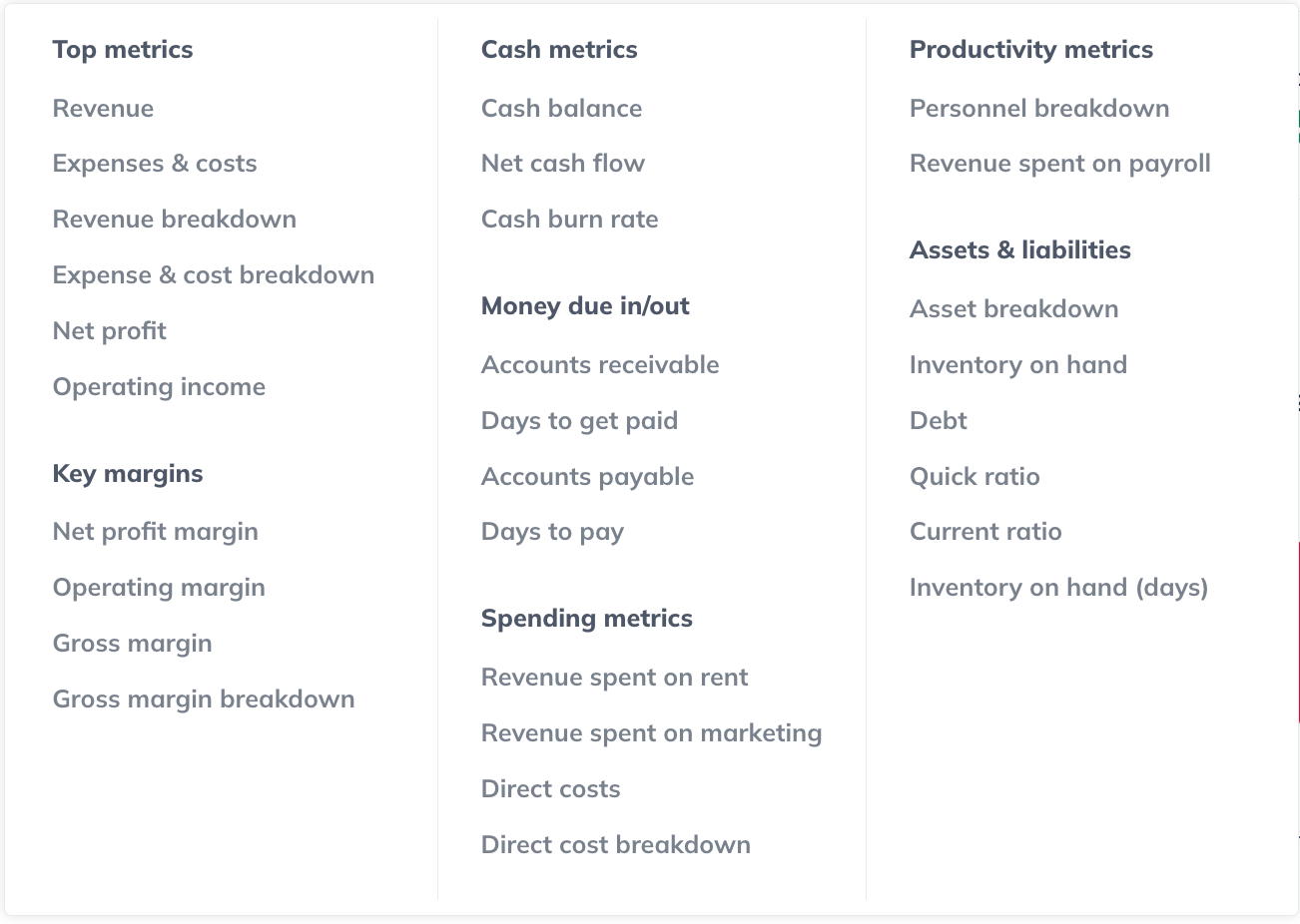 dashboard kpi 120525