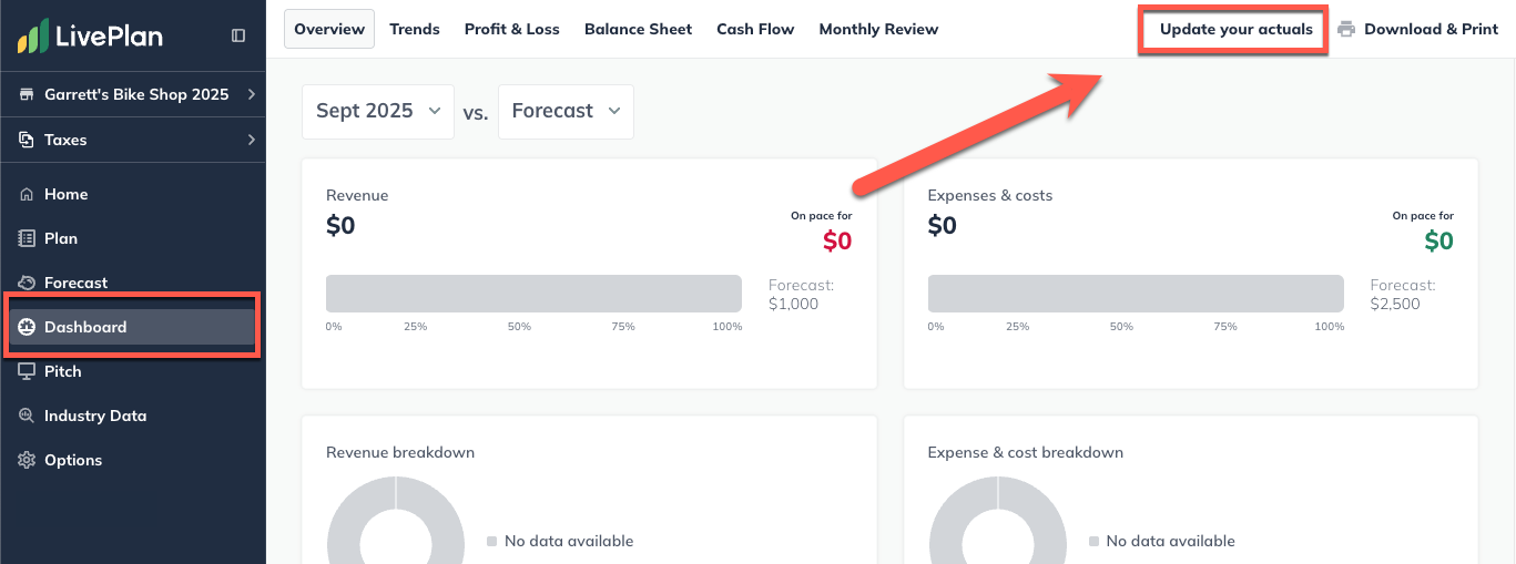 dashboard-section-with-update-actual-results-highlighted 120225