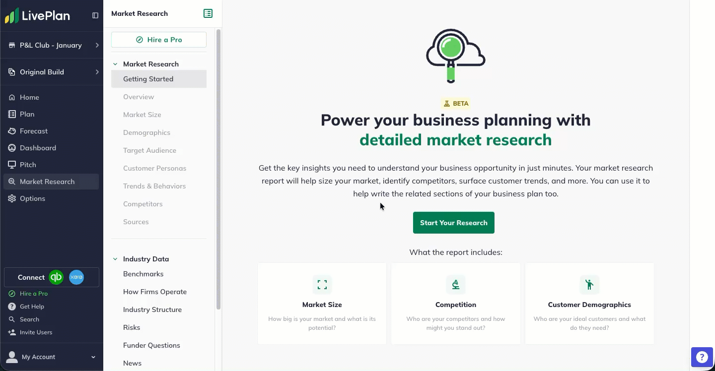 Market Reserach - Contextual Market Data