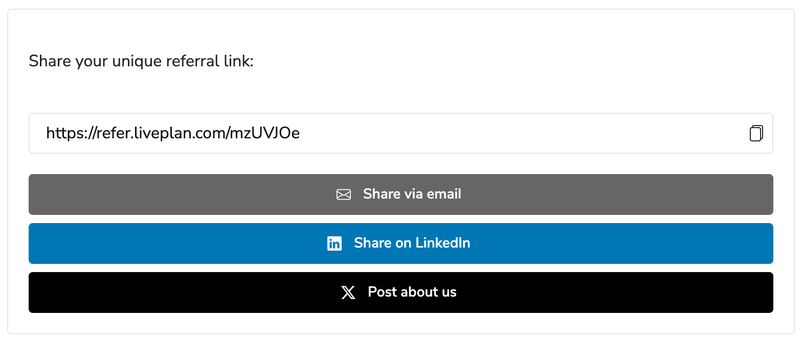 referral links
