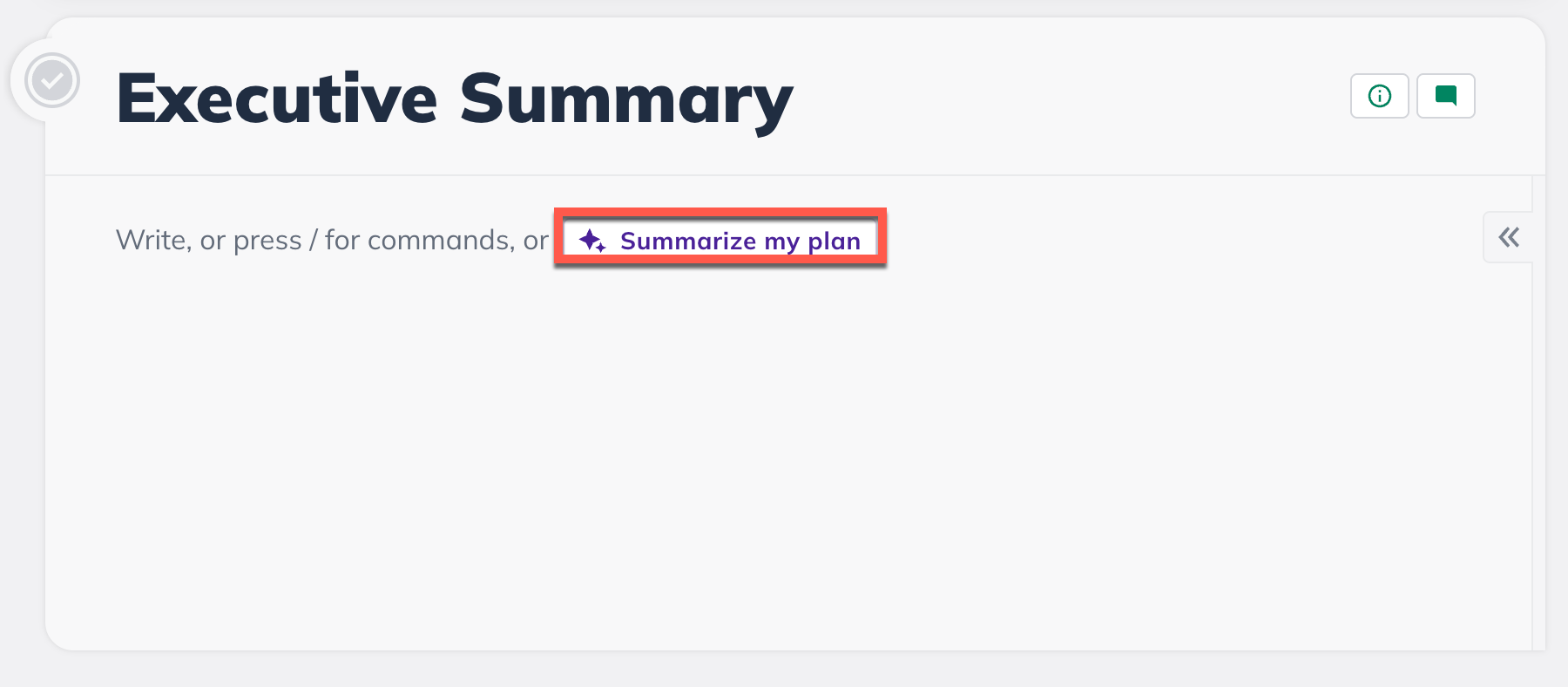 npx open es section summarize