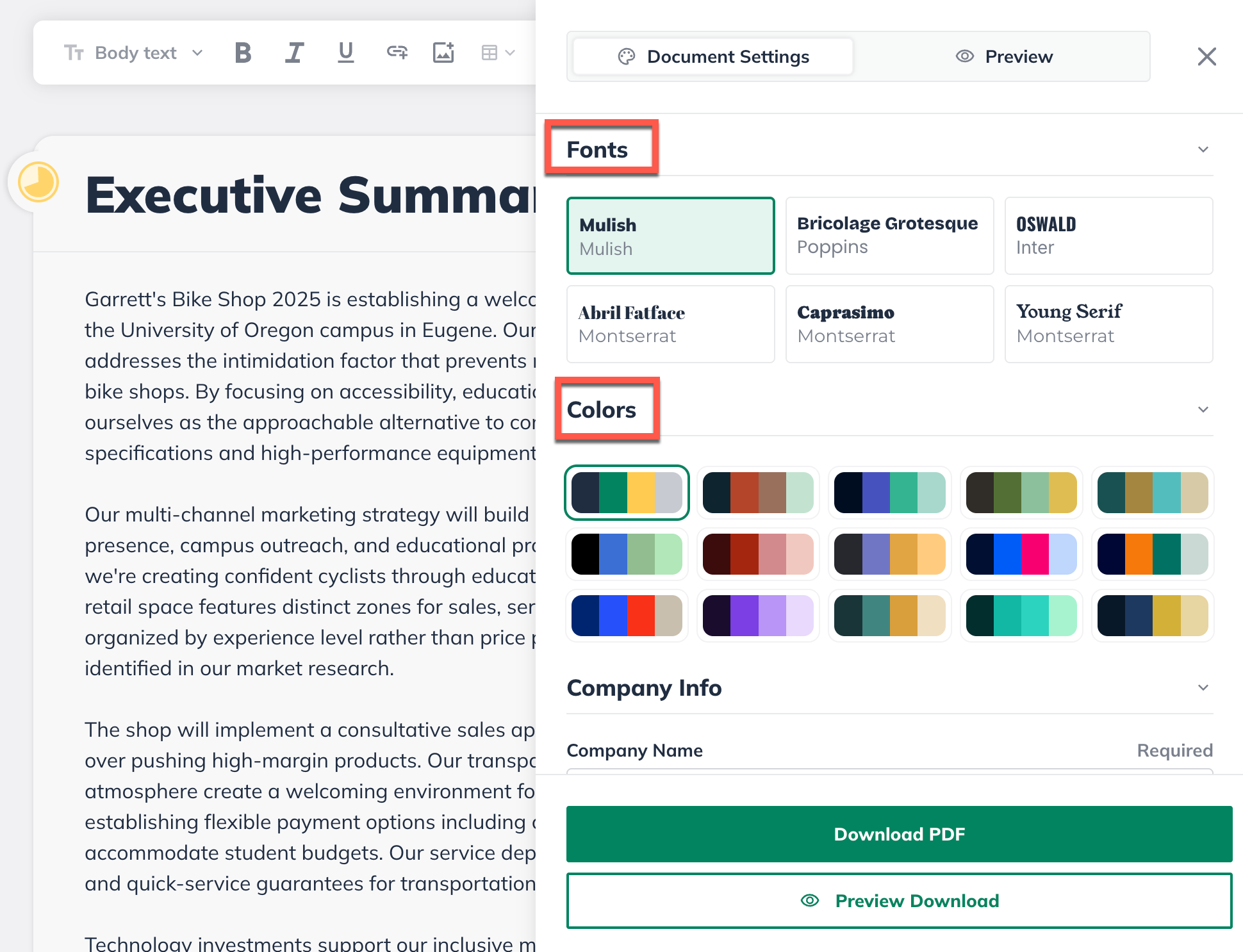 npx fonts colors download & print