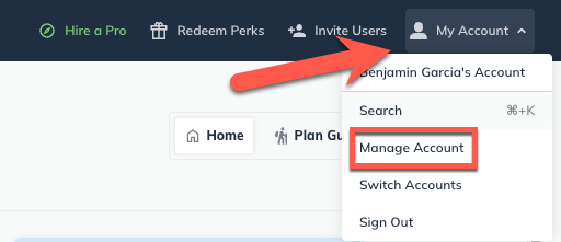 manage account nov 2025