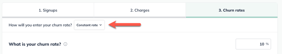 recurring revenue set churn rate