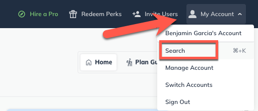 Left Nav - Search