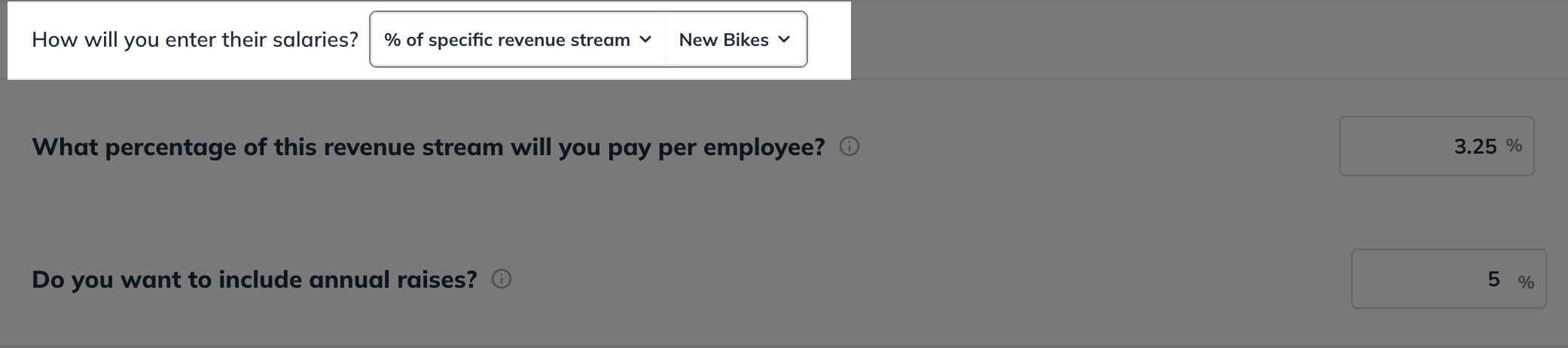 Personnel revenue pay too