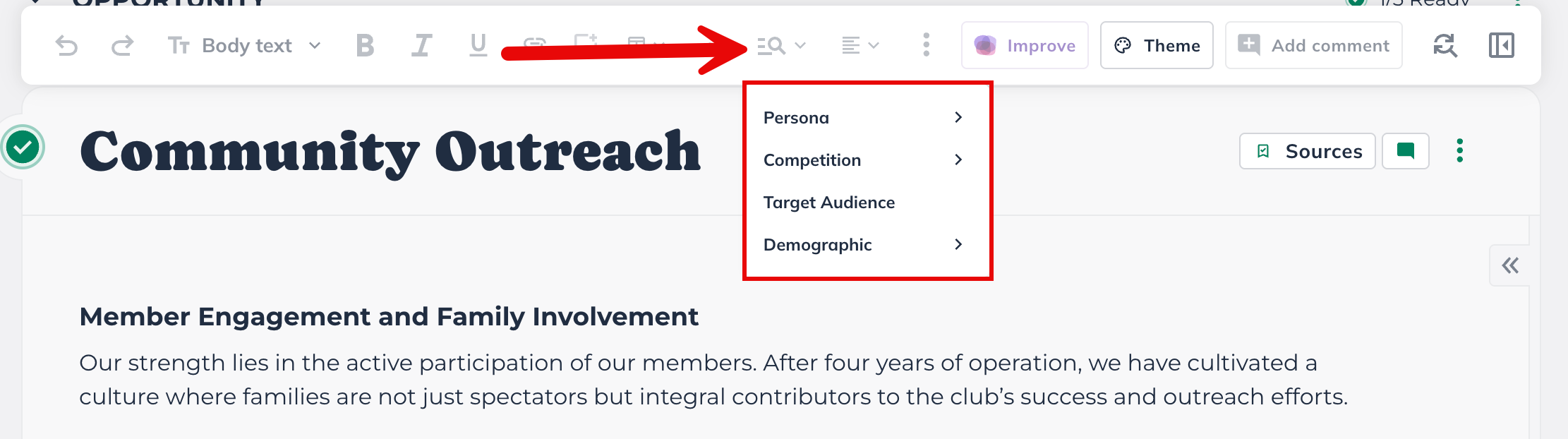 plan market research widgets