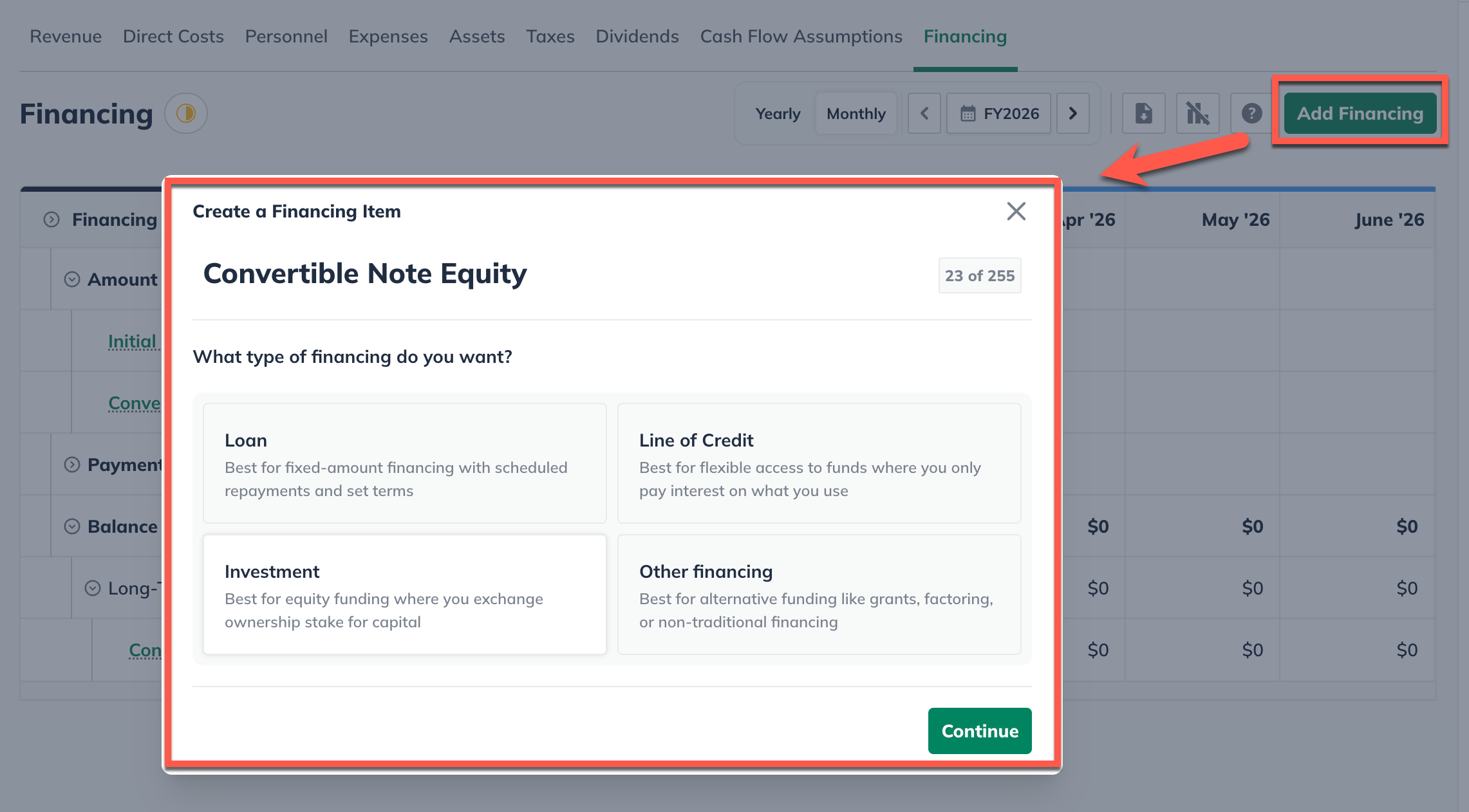 Connote equity add